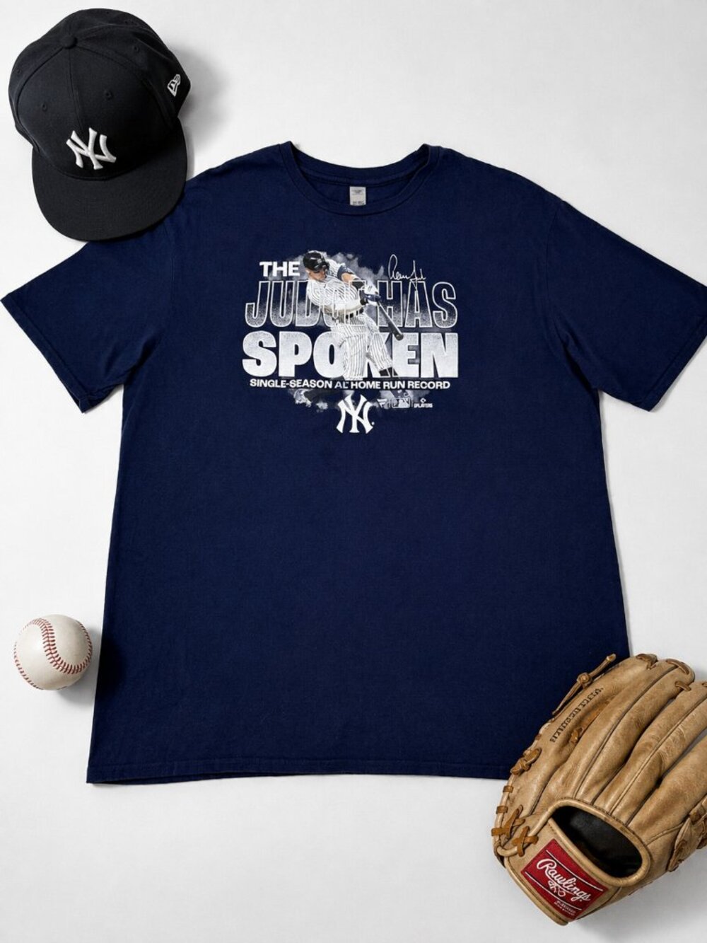 ⚾ Yankees Aaron Judge Graphic Tee XL Fanatics Navy MLB